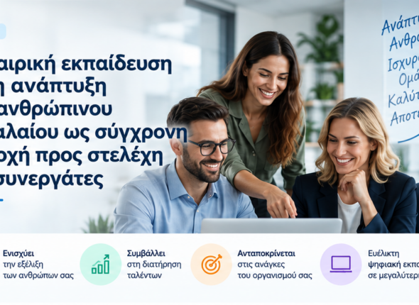 Η εταιρική εκπαίδευση ως σύγχρονη παροχή